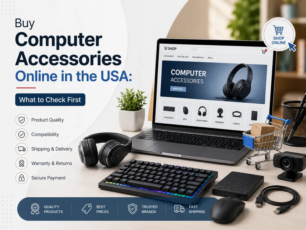 Buy Computer Accessories Online in the USA What to Check First