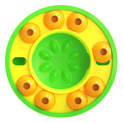 Dog Pets Puzzle Toys Slow Feeder Interactive Increase Puppy IQ Food Dispenser Slowly Eating NonSlip Bowl Pet Dogs Training Game Pet Supplies