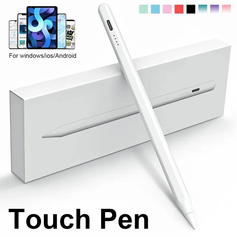 M&B LuxTouch Palm Rejection Stylus Pen for iPad (2018–2022) – Compatible with Apple Pencil 1 & 2, iPad Pro/Air/Mini