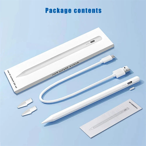 M&B LuxTouch Palm Rejection Stylus Pen for iPad (2018–2022) – Compatible with Apple Pencil 1 & 2, iPad Pro/Air/Mini